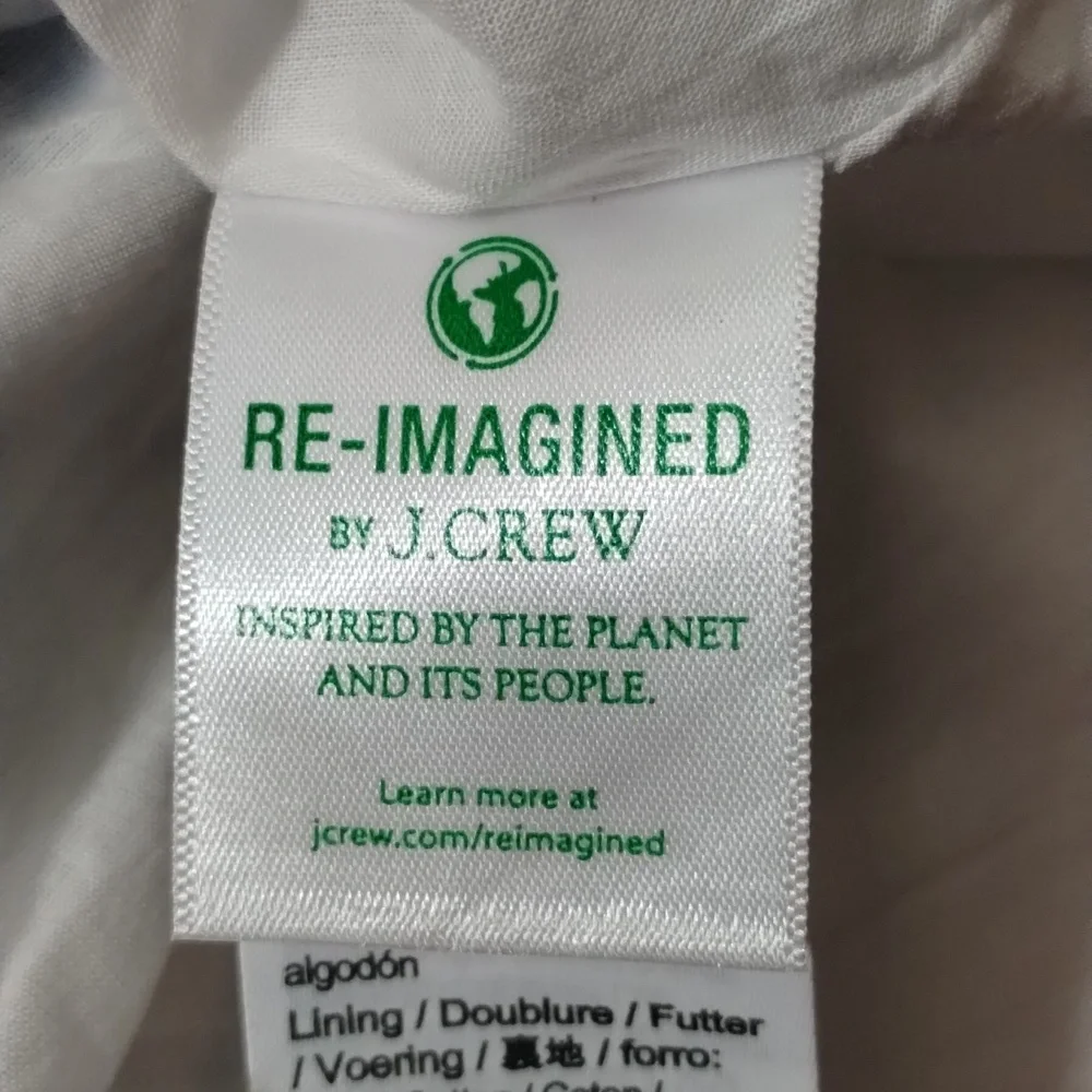 NWT J CREW Square Neck Off Shoulder Midi Dress Size 12 - Picture 11 of 15